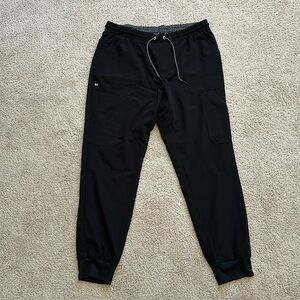 Koi Black Jogger Scrubs